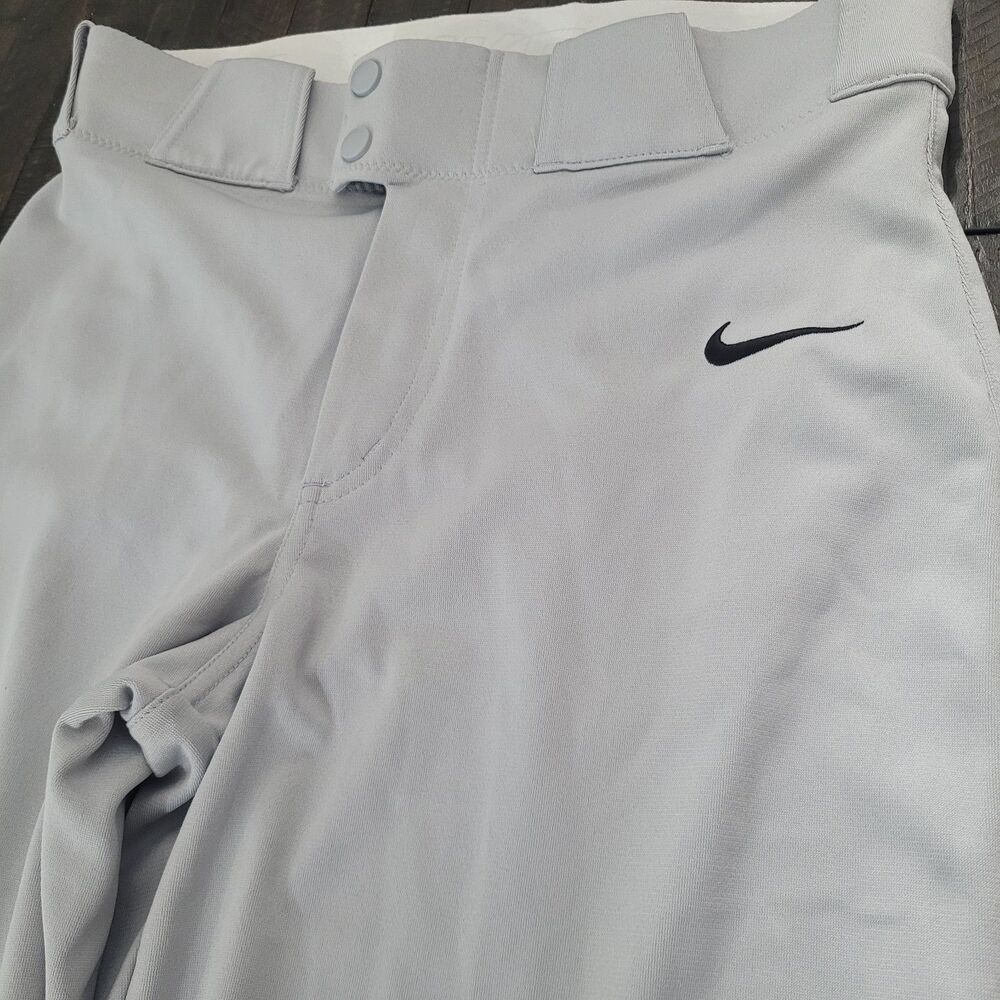Nike Men’s Small Gray Baseball Pants Performance Training Athletic